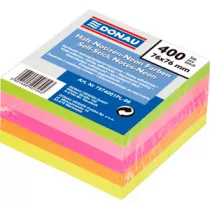 Donau Bloczek kartek samoprzylepnych Neon 76x76 cm, 5 kolor�w 400 kartek