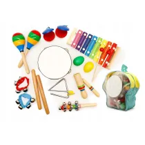 Ecotoys Zestaw muzyczny 10 instrumentw + plecak