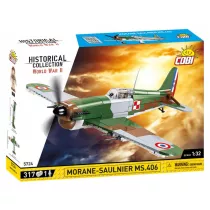 WWII Morane-Saulnier MS.406.Historical Collection 317 kl.