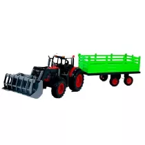 Traktor z turem i przyczep na siano Toys Pawe Wojda