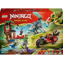 LEGO Ninjago Bitwa ninja: domek na drzewie z pojazdami 71857