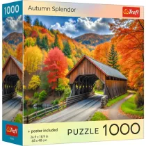 Puzzle 1000 USA Collection: Autumn Splendor Trefl