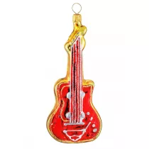 Maxglass Bombka choinkowa Gitara Szklana