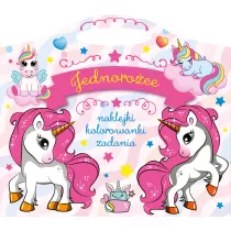 Jednoro�ce. Naklejki, kolorowanki, zadania