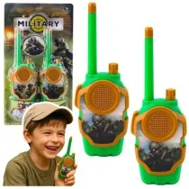 Walkie Talkie dla dzieci wojskowe 10cm LeanToys
