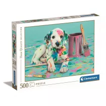 Puzzle 500 el. HQ The Funny Dalmatian Clementoni