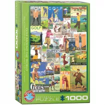 Puzzle 1000 el. Golf Around the World Eurographics