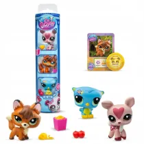 Littlest Pet Shop Tuba Zestaw 3 figurek zwierztek +akcesoria seria 3