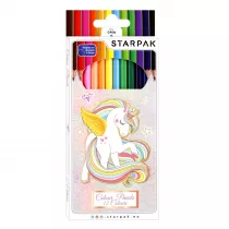 Starpak Kredki o��wkowe Unicorn 490919 12 szt.