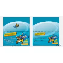 Stamp Zaproszenia Young Ch�opiec wz�r nr 08 10 szt.