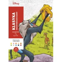Art therapy. Kolorowanka antystresowa. Disney. Klasyka. Niezapomniane kadry. Zagadkowe rysunki