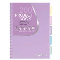 Koozeszyt A4 PP pastel Fiolet 02862 CoolPack kratka 100 kartek