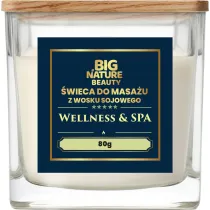 Big Nature �wieca sojowa do masa�u WELLNESS i SPA 80 g