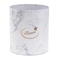 Rozette Pude�ko Flower Box bia�y