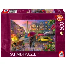 Puzzle PQ 500 Pary w deszczu G3 Schmidt Spiele-Puzzle