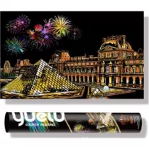 PROMO Zdrapywanka tuba Luwr wydrapywanka 75x52cm 1006270 Norimpex