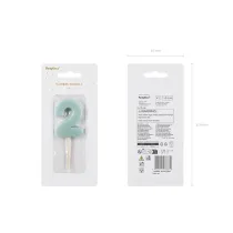 PartyDeco �wieczka 2 jasno niebieska 5.5cm