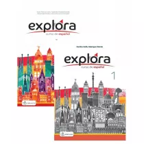 Explora 1. Curso de españ ol. Podrcznik + audio online i zeszyt wicze do jzyka hiszpaskiego