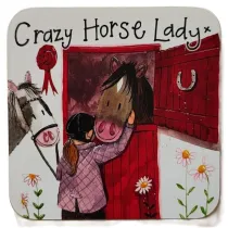 Alex Clark Podk�adka pod kubek C244 Koniara Crazy Horse Lady