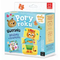 Pory roku. Ubieranka. Ukadanka + ksieczka. May mi to lubi!