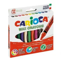 Carioca Kredki wiecowe 12 szt.