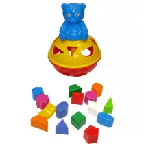 Sorter Mi� edukacyjny z zegarem Macyszyn Toys