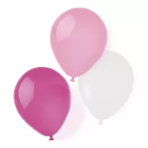 Amscan Balony lateksowe hot pink 25,4cm/10