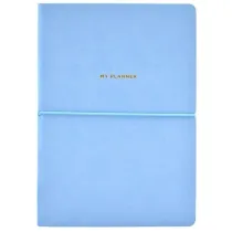 Astra Planer PU dzienny niedatowany MY PLANER A5/104ark linia 80g, pastelowy lawendowy