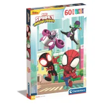 Puzzle 60 el. Maxi SuperColor. Spidey and his Friends Clementoni