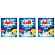 Dalli Chusteczki do prania wyapujce kolory i brud Zestaw 3 x 15 szt.