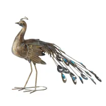 Boltze Dekoracyjna figurka ksztat pawia Pavo