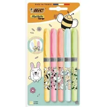 Zakre�lacz Grip Pastel Kawaii mix 5 szt BIC