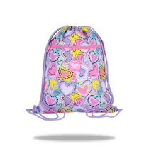 CoolPack Worek szkolny na obuwie Vert Pastel Heart