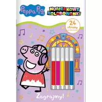 Zagrajmy! Peppa Pig. Numerkowe kolorowanki