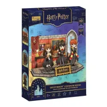 Puzzle 127 3D Harry Potter Pok�j Wsp�lny Gryffindoru Cubic Fun