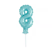 Godan Balon foliowy na patyczku BC-5BL8 Cyfra 8