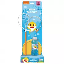 Mega zestaw do tworzenia baniek mydlanych Baby Shark 450 ml Maksik