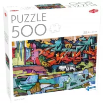 Puzzle 500 Sztuka uliczna graffiti Tactic