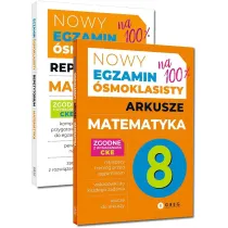 Pakiet Nowy Egzamin �smoklasisty. Matematyka: Repetytorium oraz Arkusze