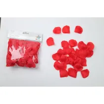 Titanum Materia�owe p�atki r� 50x50mm czerwone 200 szt