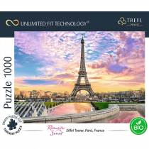 Puzzle 1000 el. Eiffel Tower, Paris, France Trefl