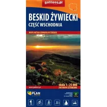 Mapa - Beskid ywiecki cz. wszchodnia 1:25 000