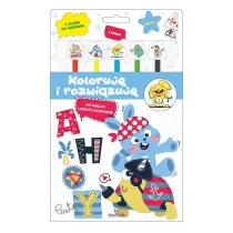 Koloruj� i rozwi�zuj� Niebieska