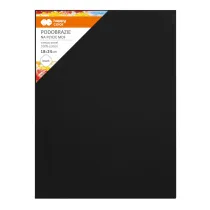 Happy Color Podobrazie bawe�niane impregnowane czarne 18x24cm, 4mm