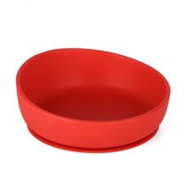 Doidy Cup Miseczka-talerzyk doidy bowl z przyssawką - czerwony