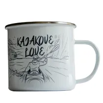 TravelSet Kubek emaliowany - Kajakove Love