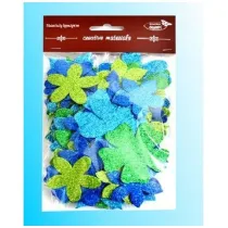 Galeria Hobby Kwiatki brokatowe 60 szt.