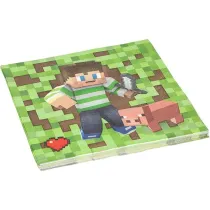 Serwetki papierowe minecraft op.10szt.