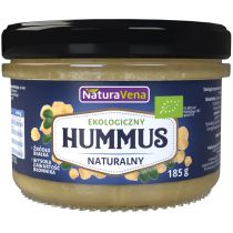 NaturaVena Hummus naturalny 185 g Bio