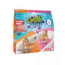 Magiczny proszek do kpieli, Gelli Baff, rowy i pomaraczowy 4 uycia, 3 l+ Zimpli Kids